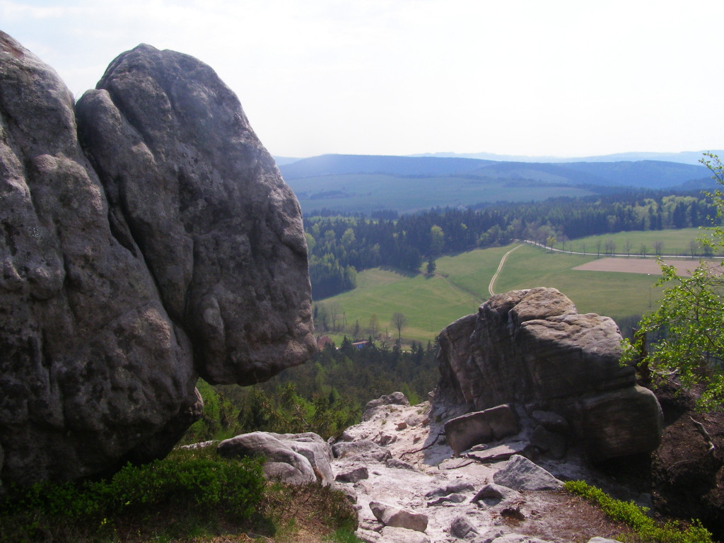 View from Naroznik (851 m)