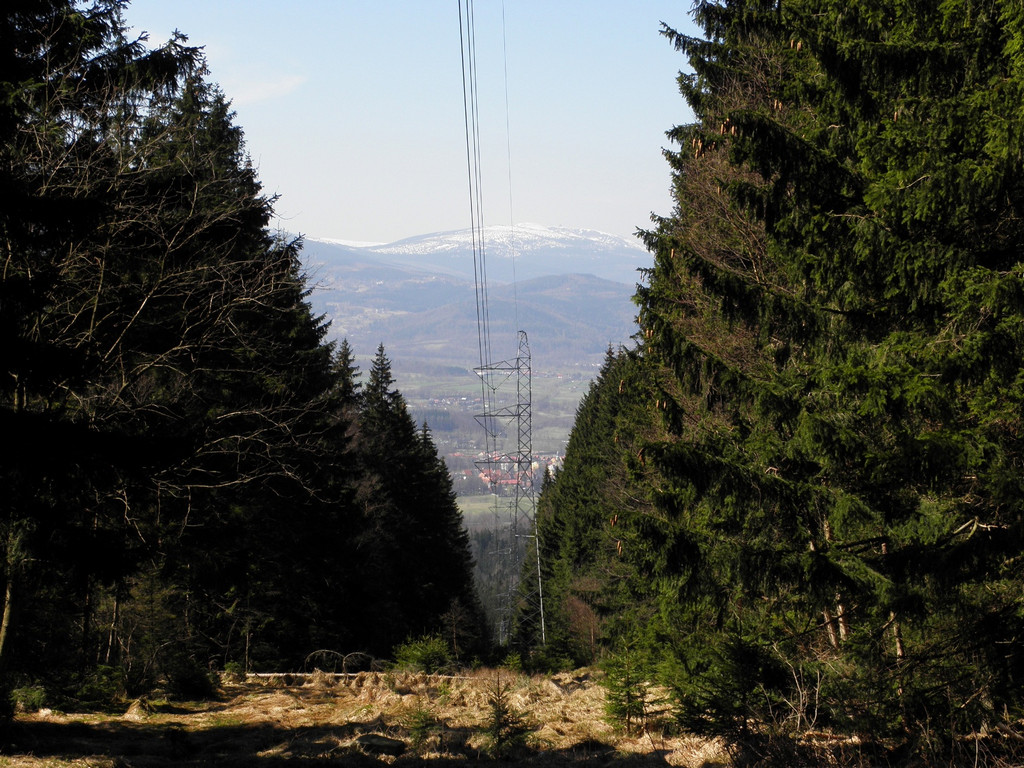 Trakt Kamieniogórski - view towards Kowary