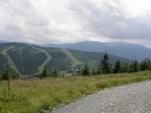 Dlouhe strane - view from hrebenovka